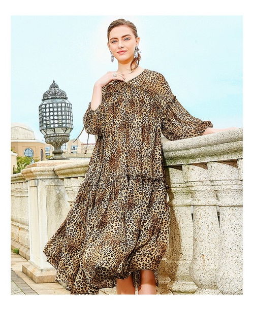 【代銷貨源秋季女裝進貨卡嘉西刺繡連衣裙】- 