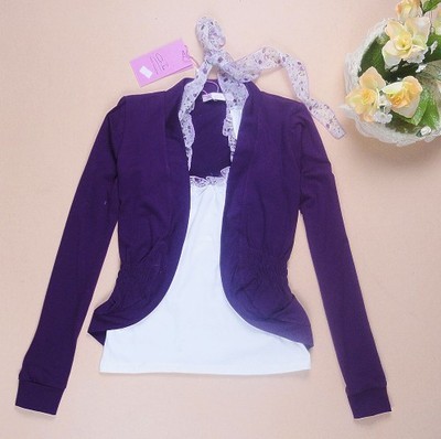 【廠家直供韓版16806純棉小披肩 女裝代理加盟 服裝服飾代理加盟】價格,廠家,圖片,女式外套,廣州嫣然服飾-