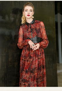 【領地2020早春套頭五分袖拼接裙子剪標服裝貨源】- 