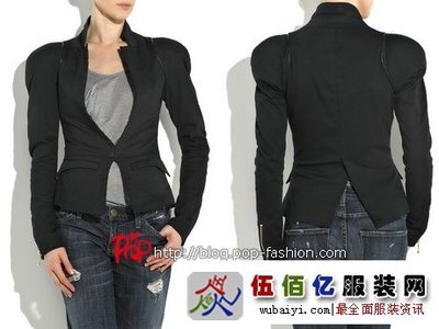 Preen圓形肩膀小西裝 優(yōu)雅與個性的時尚融合